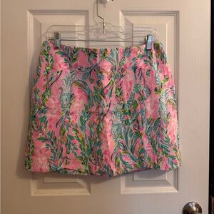 NWT Lilly Pulitzer Becki Skort in Unicorn of the Sea